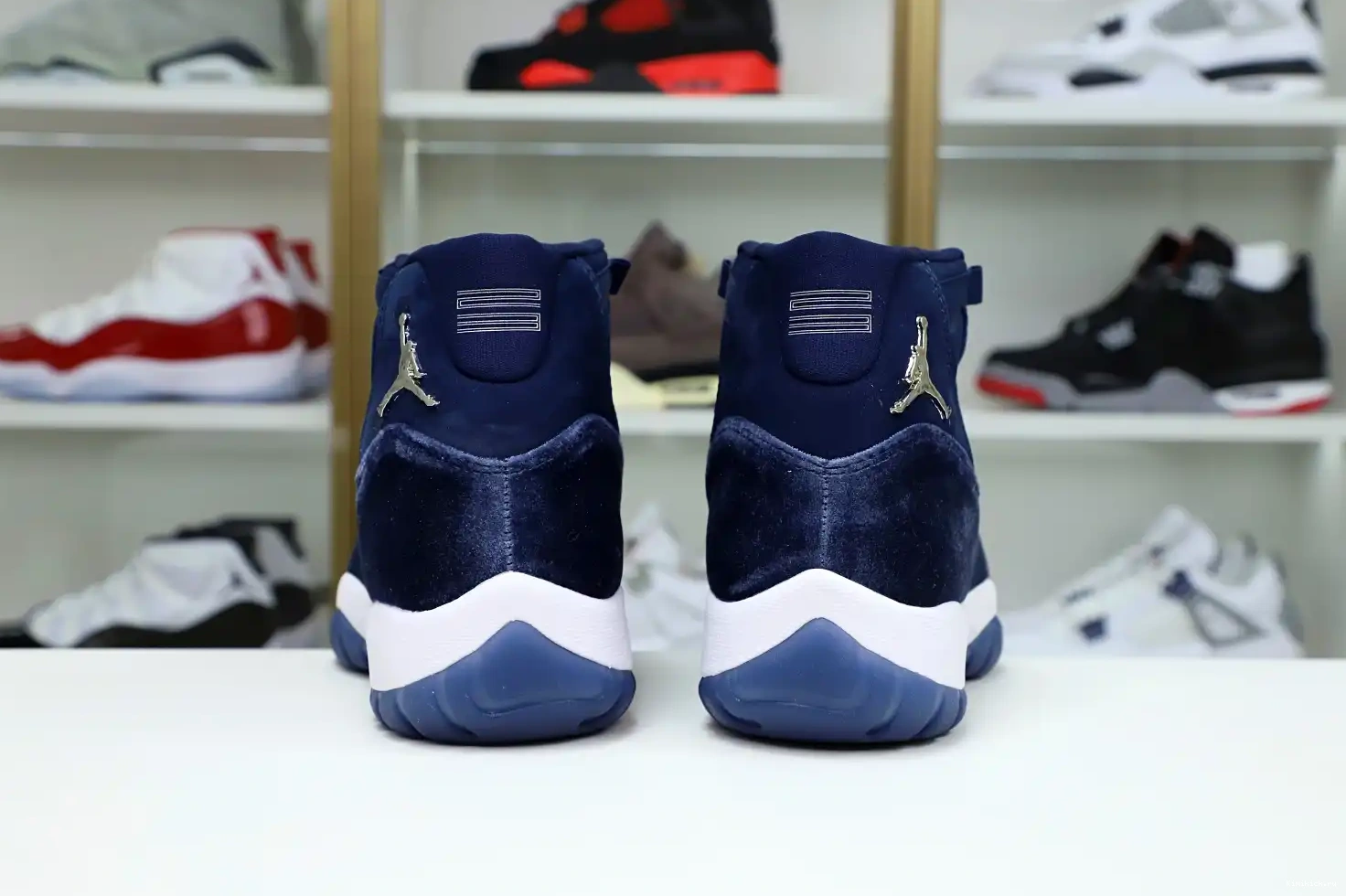 NAVY JORDAN AIR 11 MIDNIGHT RETRO Kimikick 0615
